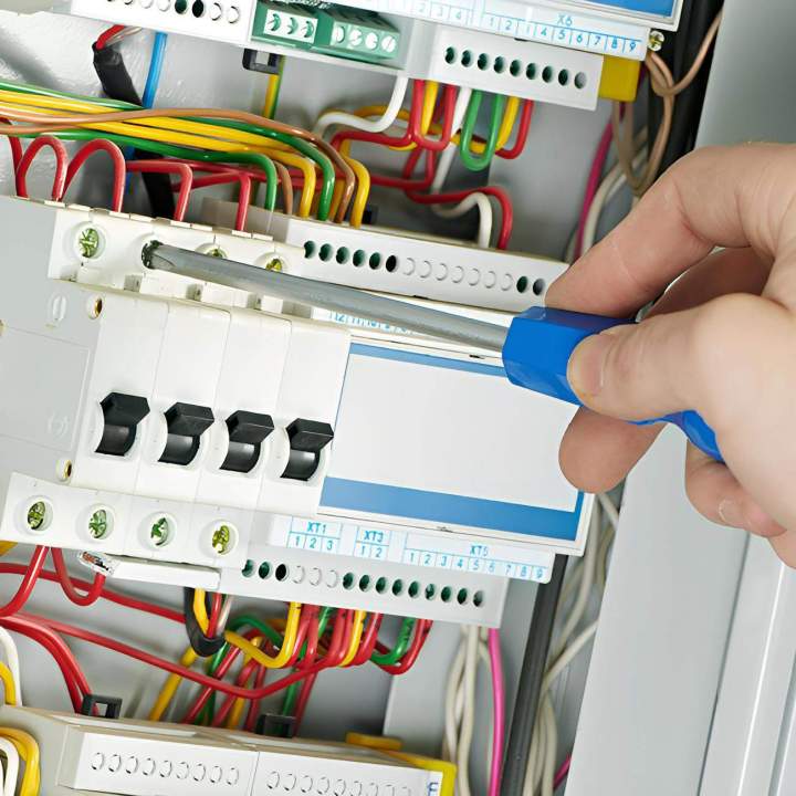 Nous réalisons les travaux d’électricité.